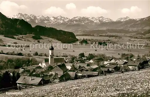 AK / Ansichtskarte Rettenberg_Oberallgaeu Panorama Rettenberg Oberallgaeu