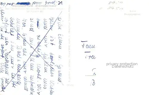 AK / Ansichtskarte Rieden_Allgaeu Cafe Dreimaederlhaus Rieden Allgaeu