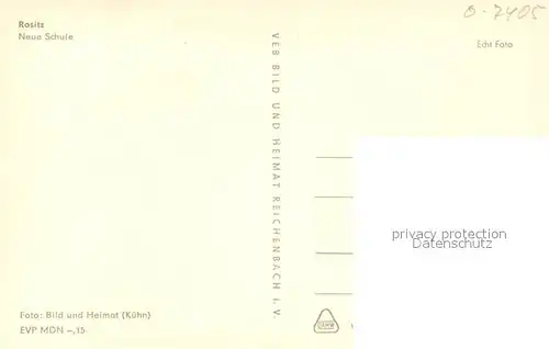 AK / Ansichtskarte Rositz Neue Schule Rositz