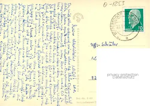 AK / Ansichtskarte Ruedersdorf_Berlin HO Gaststaette Goldene Traube Klubhaus Martin Andersen Jugendheim Ruedersdorf Berlin