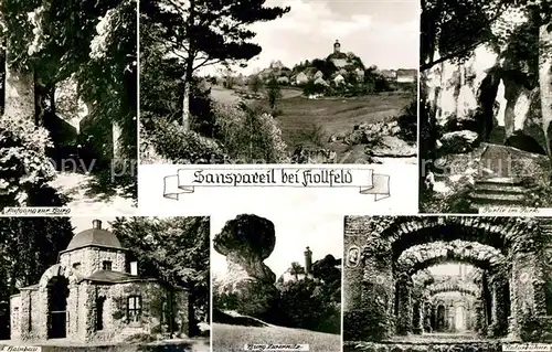 AK / Ansichtskarte Sanspareil Park Hainbau Naturbuehne Sanspareil