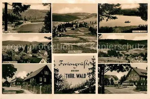 AK / Ansichtskarte Scheibe Alsbach Panorama Limbach Siegmundsburg Scheibe Alsbach