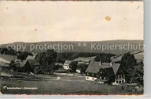 AK / Ansichtskarte Schellerhau Panorama Schellerhau