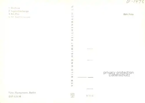 AK / Ansichtskarte Schildow Dorfpartie Jugendherberge Am Pilz Katharinensee Schildow