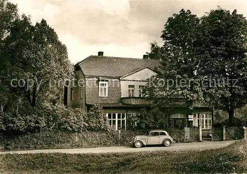 AK / Ansichtskarte Schleiz Wuestendittersdorf Waldhorn  Schleiz