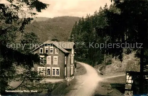 AK / Ansichtskarte Schleusegrund Tannenmuehle Schleusegrund