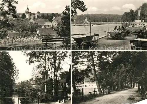 AK / Ansichtskarte Schmannewitz Waldbad Waldteich Schmannewitz