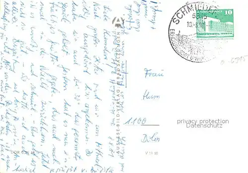 AK / Ansichtskarte Schmiedefeld_Rennsteig Liftbaude Eisenberg Schmuecke Bergbaude Adlersberg Schmiedefeld_Rennsteig