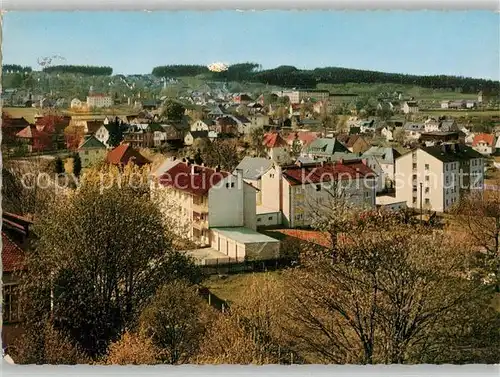 AK / Ansichtskarte Schoenwald_Wunsiedel Stadtpanorama Schoenwald Wunsiedel