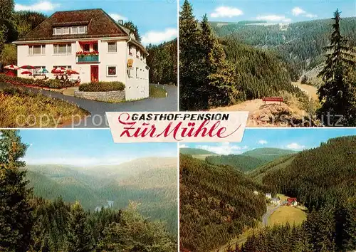 AK / Ansichtskarte Schuebelhammer Gasthof Pension Zur Muehle Panorama Schuebelhammer