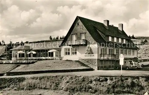 AK / Ansichtskarte Schulenburg_Leine Hotel Gaststaette Tanneck Schulenburg_Leine