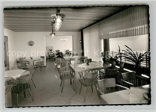 AK / Ansichtskarte Schuellar Gasthof Goebel Gastraum Schuellar