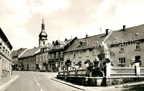 AK / Ansichtskarte Schwarzenbach_Wald Marktplatz Schwarzenbach Wald