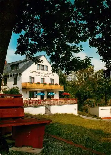 AK / Ansichtskarte Schwarzenbach_Wald Gasthof Zegasttal Terrassencafe Schwarzenbach Wald