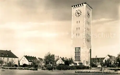 AK / Ansichtskarte Schwarzheide Wasserturm Schwarzheide
