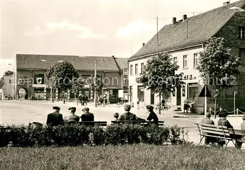 AK / Ansichtskarte Seelow Puschkinplatz Seelow