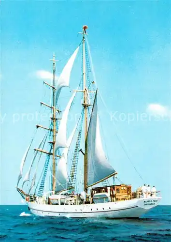 AK / Ansichtskarte Segelschiffe Wilhelm Pieck 