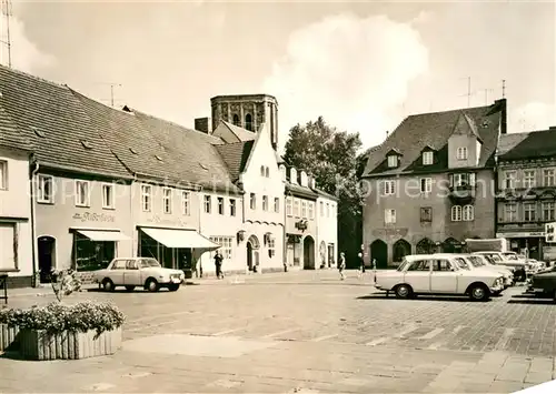 AK / Ansichtskarte Senftenberg_Niederlausitz Platz der Freundschaft Senftenberg_Niederlausitz