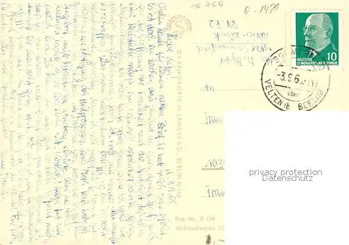 AK / Ansichtskarte Sommerfeld_Kremmen Hellmuth Ulrici Klinik Teilansichten Sommerfeld Kremmen