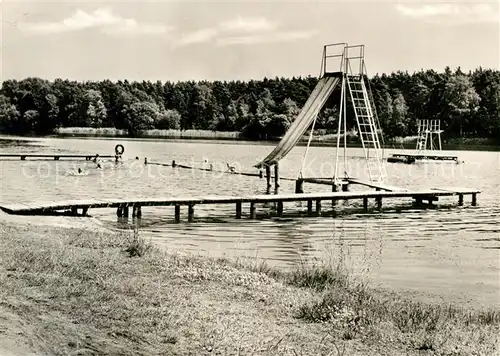 AK / Ansichtskarte Sommerfeld_Kremmen Badeanstalt Sommerfeld Kremmen