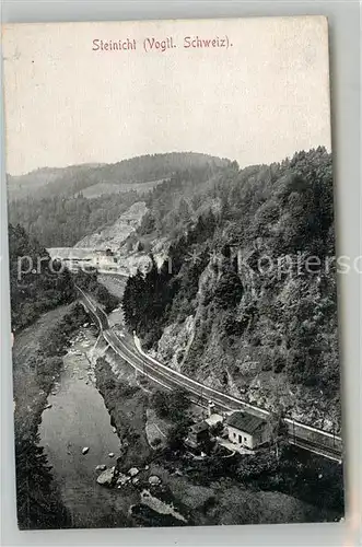 AK / Ansichtskarte Steinicht Panorama Steinicht