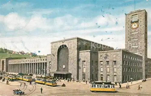 Strassenbahn Stuttgart Hauptbahnhof  