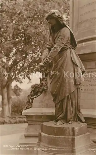 Stratford_Alveston Lady Macbeth Manument Stratford_Alveston