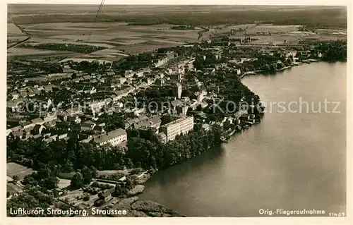 Strausberg_Brandenburg Fliegeraufnahme Strausberg Brandenburg