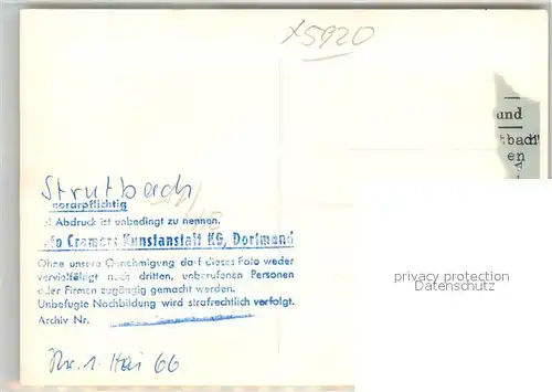 Struthbach Winterlandschaft Struthbach