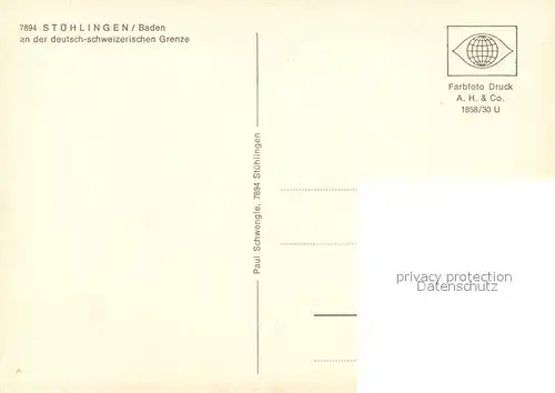 Stuehlingen Panorama Stuehlingen