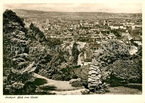 Stuttgart Stadtpanorama Blick vom Suender Stuttgart