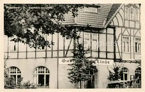 Stuetzerbach Gasthaus Linde Stuetzerbach