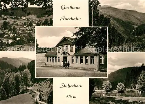 Stuetzerbach Gasthaus Auerhahn Panoramen Stuetzerbach