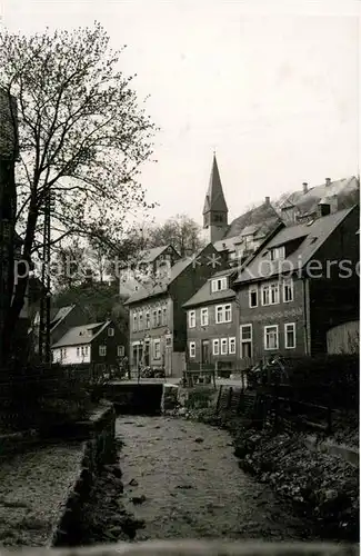 Stuetzerbach Bachlauf Kirche Stuetzerbach