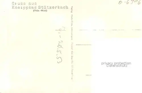 Stuetzerbach Bachlauf Kirche Stuetzerbach