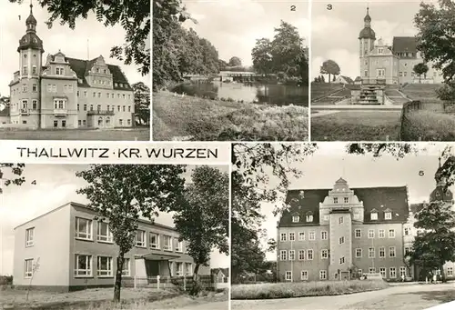 Thallwitz Muehlteich Polytechnische Oberschule Klinik Thallwitz