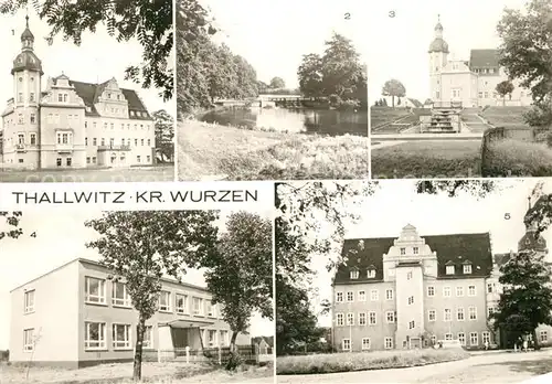 Thallwitz Klinik Muehlteich Polytechnische Oberschule  Thallwitz