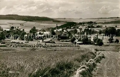 Toepen Panorama Zonengrenze Toepen