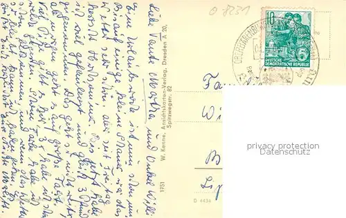 Waldidylle HO Gaststaette Erzgebirgsbaude Waldidylle