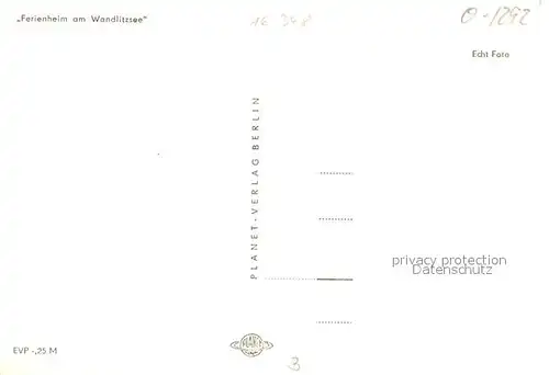 Wandlitz Ferienheim am Wandlitzsee Wandlitz
