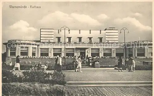 Warnemuende_Ostseebad Kurhaus Promenade Warnemuende_Ostseebad