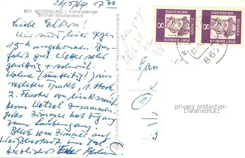 Weissenstadt Berliner Schullandheim Weissenstadt