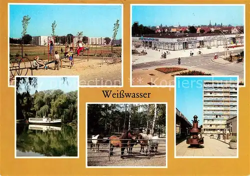 Weisswasser_Oberlausitz Freizeitzentrum Lutherstrasse Brechtstrasse Jahnteich Tiergarten Weisswasser_Oberlausitz