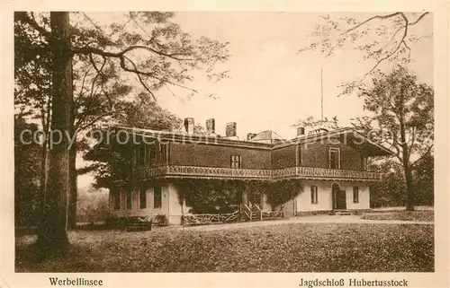 Werbellinsee Altenhof Jagdschloss Hubertusstock Werbellinsee Altenhof