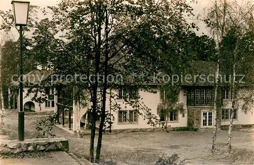 Werbellinsee Altenhof Pionierrepublik Wilhelm Pieck Wohnhaeuser der Jungen Pioniere Werbellinsee Altenhof