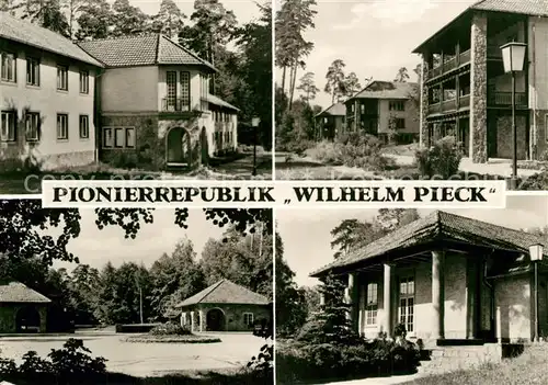 Werbellinsee Altenhof Pionierrepublik Wilhelm Pieck Werbellinsee Altenhof