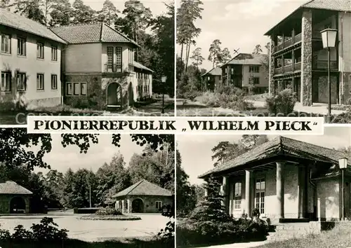 Werbellinsee Altenhof Pionierrepublik Wilhelm Pieck Details Werbellinsee Altenhof