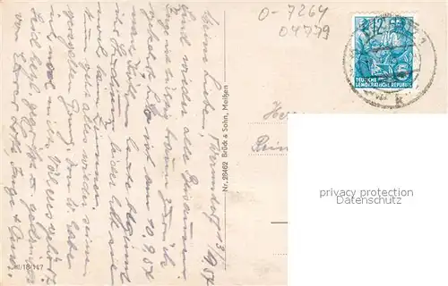 Wermsdorf Landesanstalt Hubertusburg Jagdschloss Horstses Insel Wermsdorf