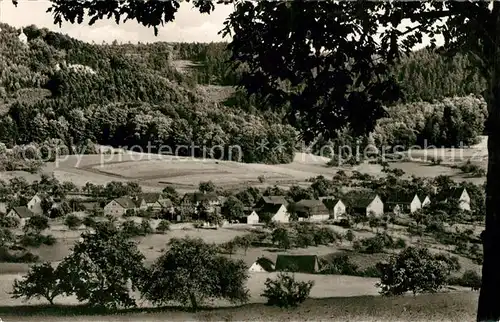 Weschnitz Landschaftspanorama Wiesengrund Weschnitz