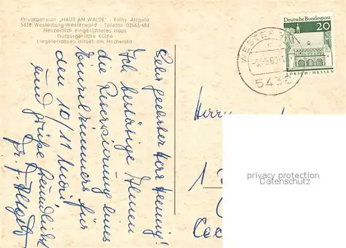 Westerburg_Westerwald Privatpension Haus am Walde Westerburg_Westerwald